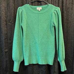 Emerica Women's Crew Neck Sweater in Jade Green
